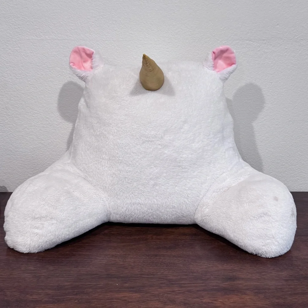 Pillowfort Unicorn Backrest Pillow / Reading Pillow 20” x  19”